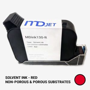 MDINK130-R - Tinta roja solvente (secado rápido)