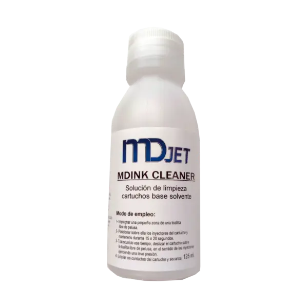MDINK CLEANER - Solución de limpieza para Cartuchos de Tinta Solvente 250ml