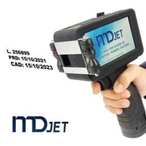 Fechadora / Loteadora manual inkjet - MDJET Mobile 300