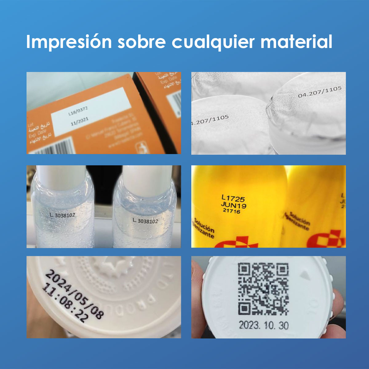 Impresora Loteadora semi automática MDJET id-120 inkjet - Imagen 3